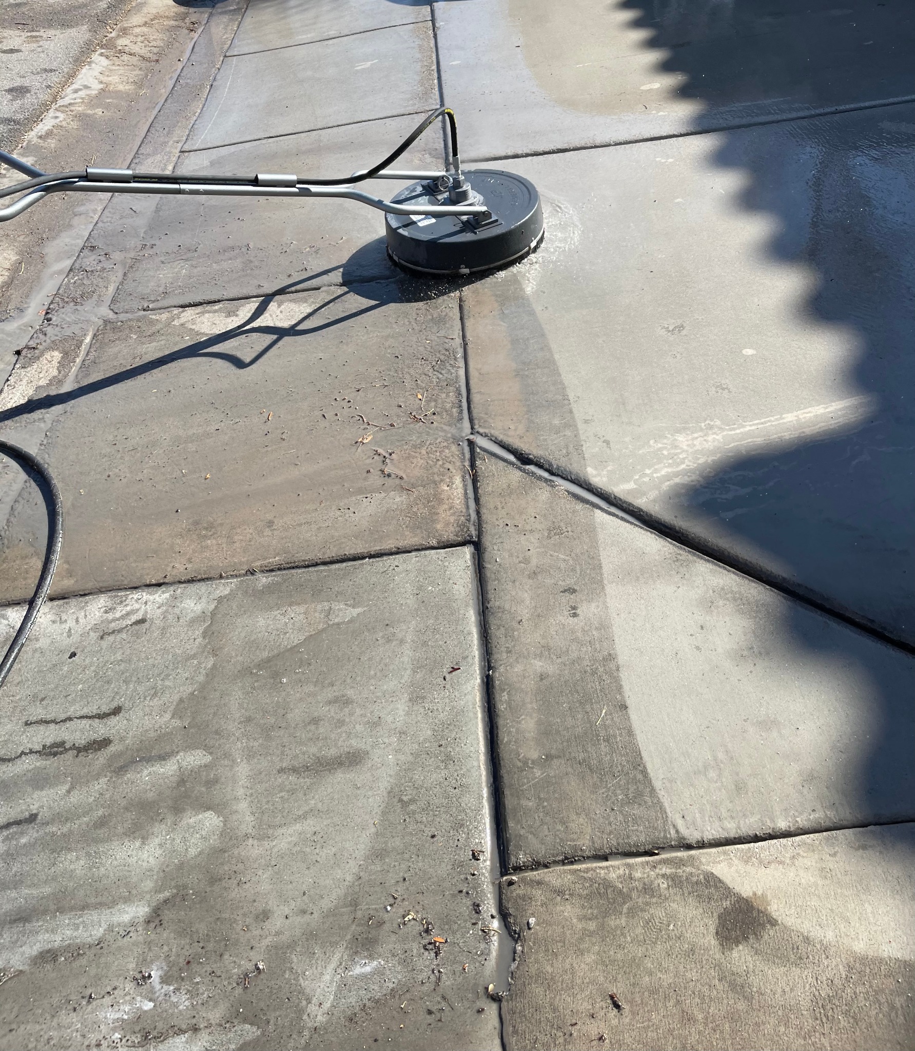 JCA concrete surface restoration work in progress